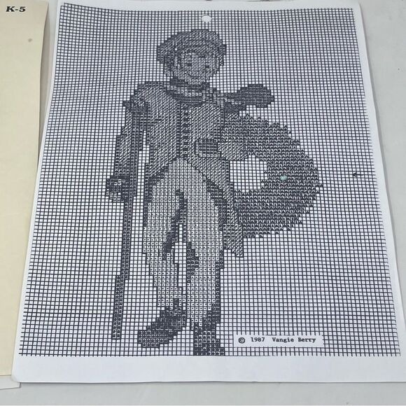 Tiny Tim Counted Cross Stitch Kit Designs by Vangie Opened - Picture 7 of 11